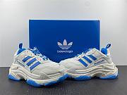 Balenciaga x adidas Triple S White Blue IF0167 - 5