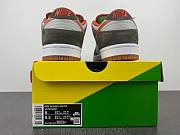 Nike Crushed Skate X Nike SB Dunk Low graffiti wall gray white orange buckle dh7782-001 - 4