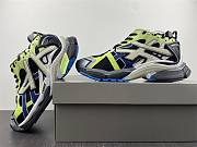 Balenciaga Runner Green Blue Black Grey 677403W3RB55179 - 2
