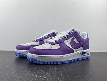 Nike Air Force LV purple 001