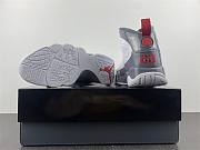 Air Jordan 9 White Gray Red True Standard T Item No. CT8019-162 - 3