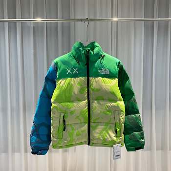 TNF&KAWS Joint Color Camouflage Down Jacket HT00420 TNF&KAWS