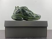 Balenciaga Runner Leather Free Khaki 677403W3RB13031 - 4