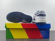 Nike SB Dunk Low NYC San Francisco Joint Model SB White Dark Blue HUF Color Item No. FD8775-100  - 4