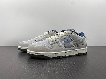 Nike 2022 Spring and Summer New Dunk Corduroy Gray Jade Original Version J Item No. DQ5076-001