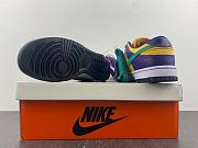 Nike Dunk Low Leslie Los Angeles Sparks Purple Yellow Green 9 Item No. DO9581-500 - 4