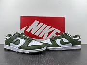 NikeDunk Low White Olive Green Low Top Original Version 13 Item No. DD1503-120 - 3
