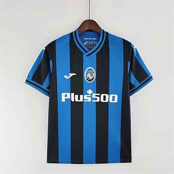 Atalanta home soccer jersey 001 (free ship)