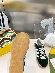 Adidas x Gucci Gazelle 'Green' 707848-9STU0-3170  - 4