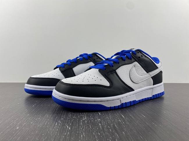 Nike Dunk Low White Black Blue FD9064-110 - 1