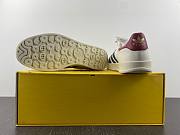 GU*CCI X GAZELLE SHOES DARK CLOUD WHITE - 4