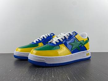 Bape Sta Patent Leather (Green) 0ZXSHM191004J