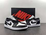  Air Jordan 1 Low SE Homage Split White Black (W) DR0502-101 - 2