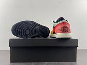  Air Jordan 1 Low SE Black Multi-Color (W) DN3739-060 - 5