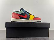  Air Jordan 1 Low SE Black Multi-Color (W) DN3739-060 - 4