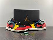  Air Jordan 1 Low SE Black Multi-Color (W) DN3739-060 - 3