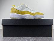 Air Jordan 11 Low WMNS “Yellow Snakeskin” AH7860-107 - 3