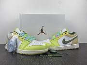 Air Jordan 1 Low Sail White Oil Green (Women's)  FD9906-131 - 2