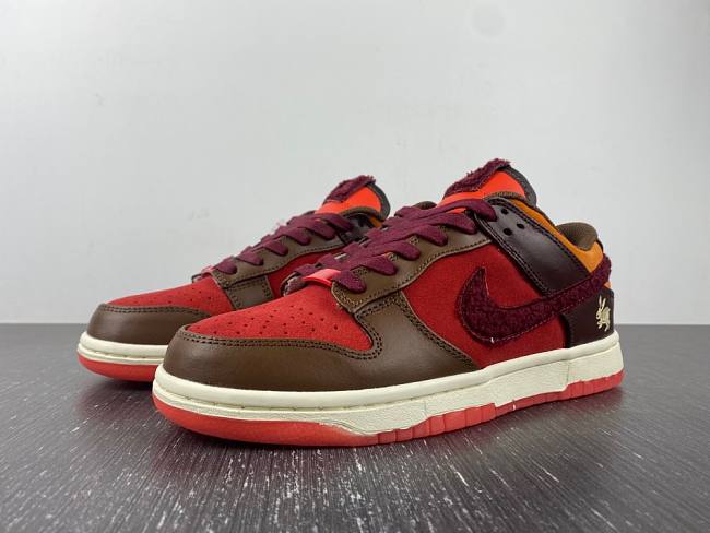 Nike Dunk Low Retro PRM Year of the Rabbit Light Crimson (2023) FD4203-661 - 1