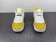 Air Jordan 11 Retro Low Tour Yellow Snakeskin (W) AH7860-107 (Release Date 05/11/2023) - 5