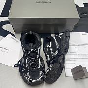 Balenciaga Men 3XL Sneaker in black and white 734734W3XL11090 - 1