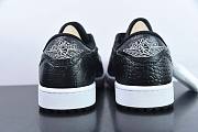 Air Jordan 1 Retro Low Golf Black Croc DD9315-003 - 6