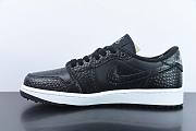 Air Jordan 1 Retro Low Golf Black Croc DD9315-003 - 3