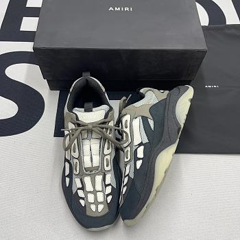 AMIRI Bone Runner Grey Black White AW22MFS001