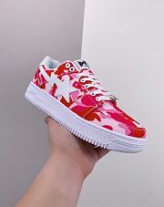  Bathing Ape Bape Sta Low ABC Camo 20th Anniversary Pink 1G30191001 - 5