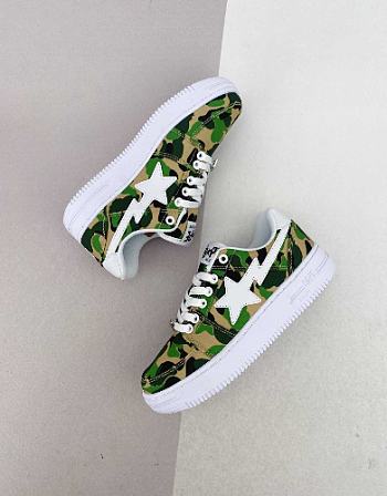 A Bathing Ape Bape Sta Low ABC Camo 20th Anniversary Green 1C70191020