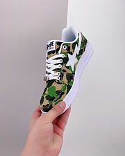A Bathing Ape Bape Sta Low ABC Camo 20th Anniversary Green 1C70191020 - 5