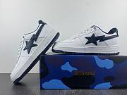 A Bathing Ape Bape Sta JJJJound White Navy 1I73-291-911 - 6