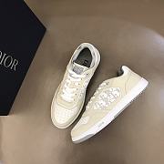 Dior B27 Low Cream White Oblique Leather 3SN272ZML_H160 - 2