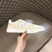 Dior B27 Low Cream White Oblique Leather 3SN272ZML_H160 - 3