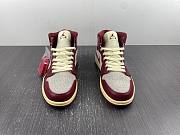 Air Jordan 1 Mid SE Tiki Leaf Team Red (Women's) DZ2820-601 - 2