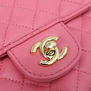 Chanel Heart Bag 22S Coral Pink AS3191 B07958 NH621 - 5