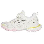 Balenciaga Wmns Track.2 Sneaker White Light Yellow 568615 W3AE2 7745 - 1