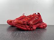 3XL Sneaker in red mesh and polyurethane 734734W3XL16000 - 6