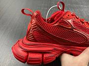 3XL Sneaker in red mesh and polyurethane 734734W3XL16000 - 3