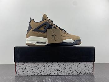 Travis Scott x Air Jordan 4 Retro Brown AJ4-882335