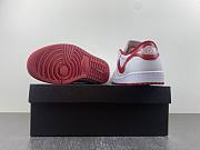 Air Jordan 1 Retro Low White Varsity Red - 705329-101 - 2