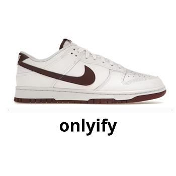 Nike Dunk Low Retro White Night Maroon  DV0831-102