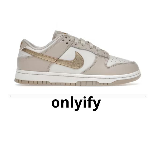 Nike Dunk Low Phantom Metallic Gold (Women's) DX5930-001 - 1