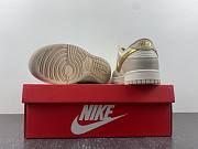 Nike Dunk Low Phantom Metallic Gold (Women's) DX5930-001 - 3