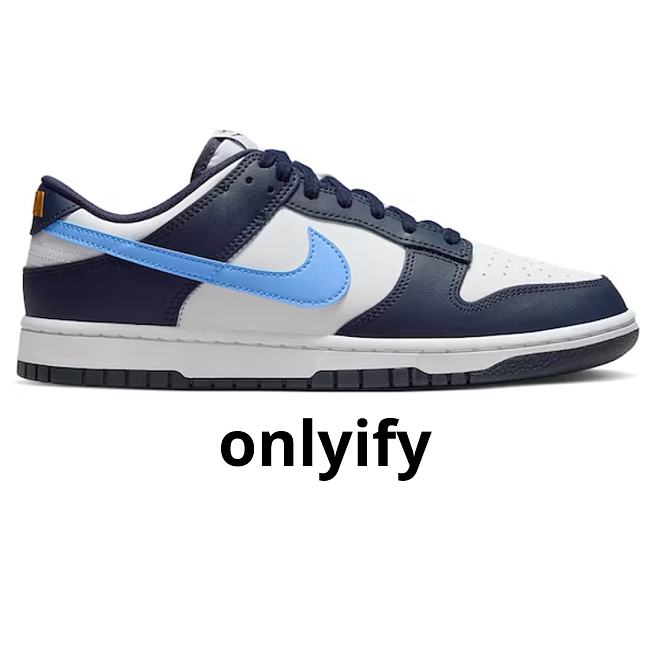 Nike Dunk Low Midnight Navy University Blue FN7800-400 - 1