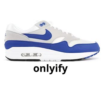  Nike Air Max 1 Anniversary Royal (2017 Restock Pair) 908375