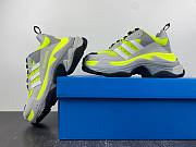 Balenciaga X Adidas Triple S Fluo Yellow 712821 W2ZB5 7512 - 2
