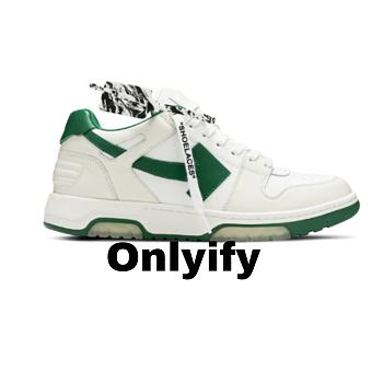 Off-White Out of Office Low ‘White Green’ OMIA 189F20LEA001-0155