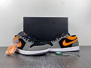 Air Jordan 1 Low ‘Black Grey Orange’ FN7308-008 - 2