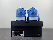 Air Jordan 1 Low Black University Blue 553558-041 - 6